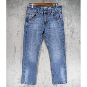 Wrangler Retro Jeans Slim Straight Men's 32x30 Cowboy Workwear Western Rodeo